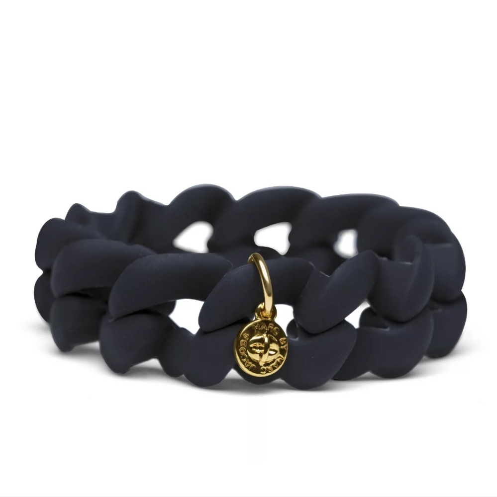 Marc by Marc Jabobs Silocone Bracelet with Turn Lock Charm 🔐